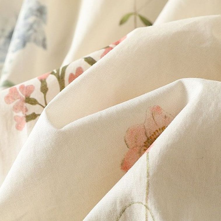 L-XL 森ガール 花模様 Aライン ボウタイ スカート L 写真通り