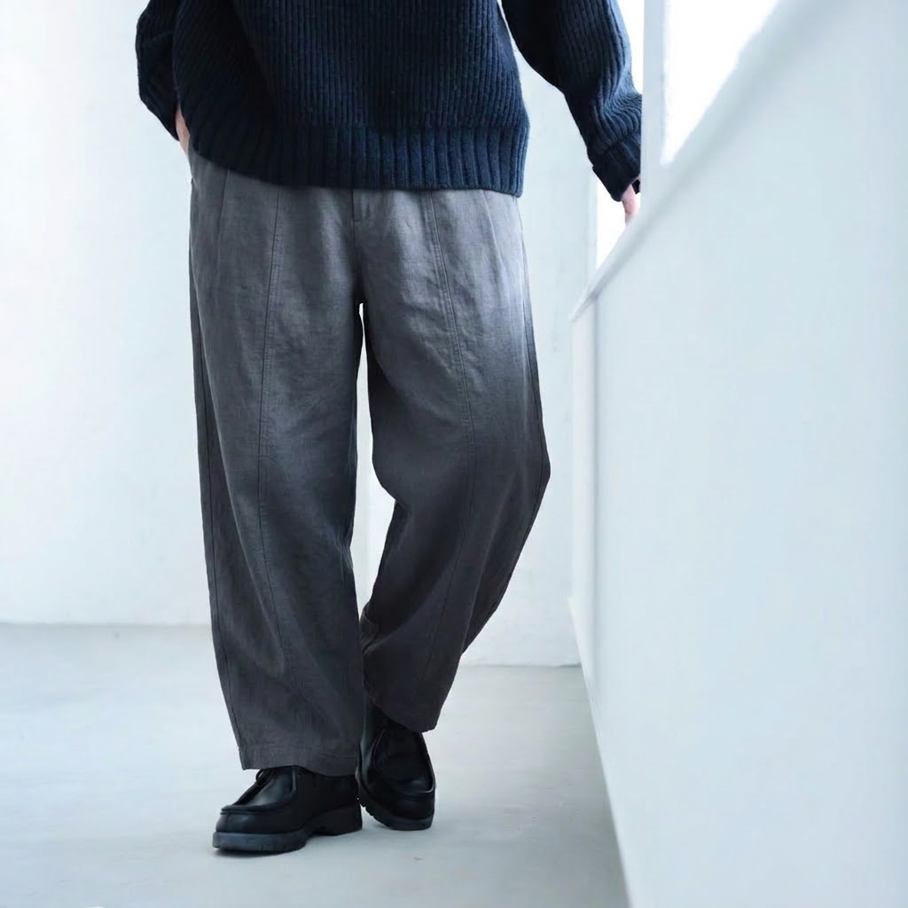 S-2XL  無地 ポケット付き ビックシルエット 上品見え 耐久性 ガウチョパンツ S ホワイト