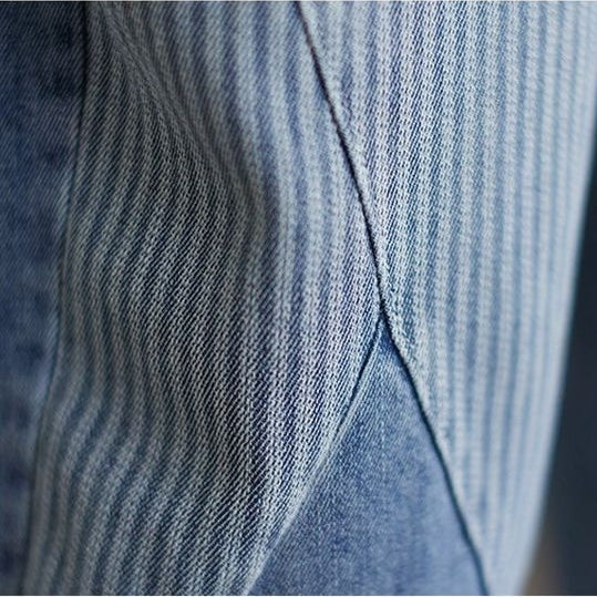 M-3XL 普通のデニムじゃ ちょっと物足りない M ブルー