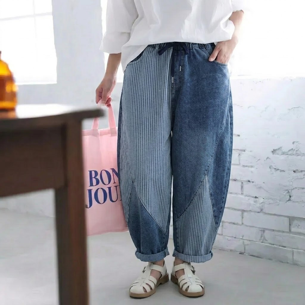M-3XL 普通のデニムじゃ ちょっと物足りない M ブルー