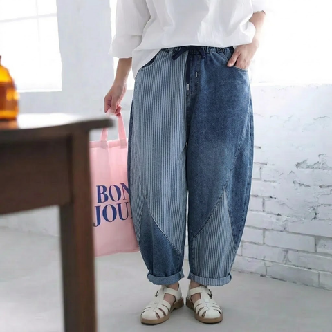 M-3XL 普通のデニムじゃ ちょっと物足りない M ブルー