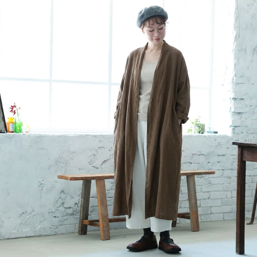【ナチュラル】S-5XL 超人気 着回し力抜群 上品見え シンプル トレンチコート S オレンジ