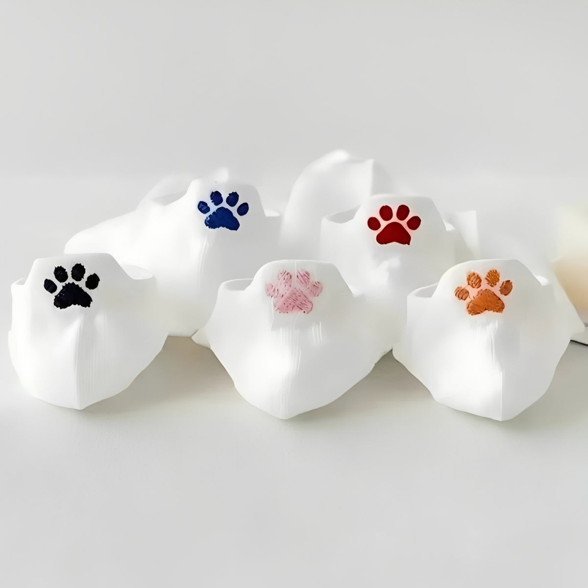 人気上昇中 刺繍 犬 花模様 汗吸収 高通気 ソックス フリー レッド犬