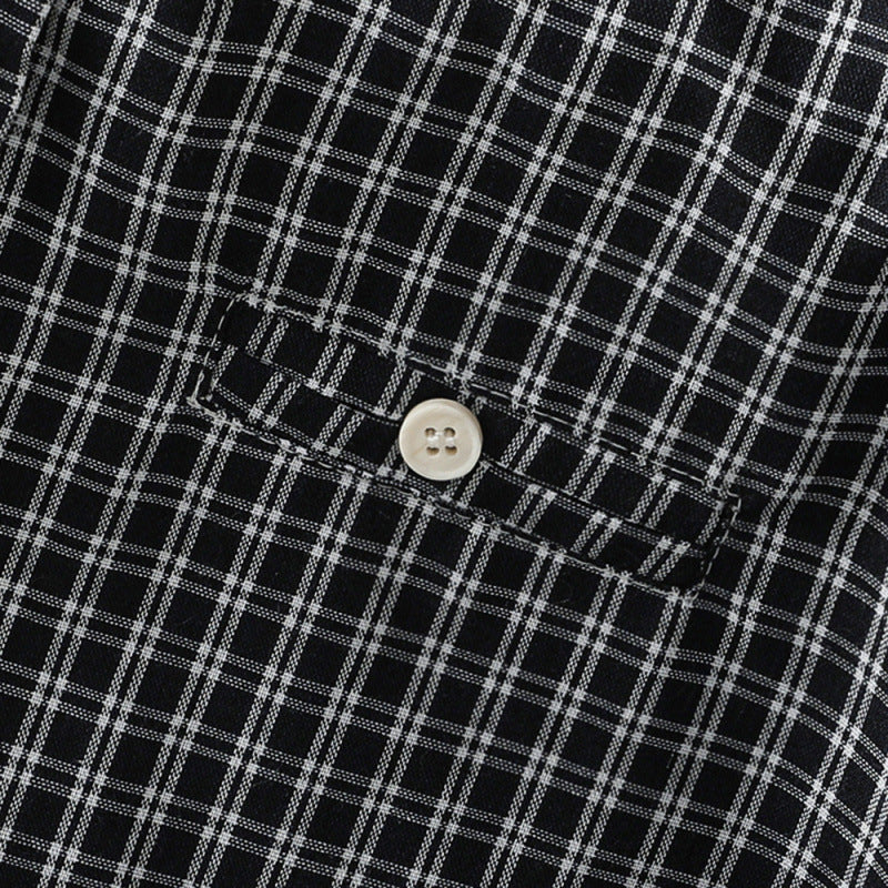 M-2XL 配色切り替え 刺繍デザイン 軽やか 長袖 シャツ M 写真通り