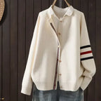 S-3XL everyday な ニットカーディガン S ピンク