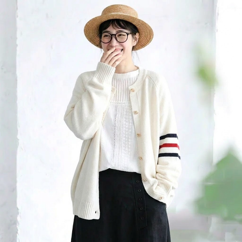S-3XL everyday な ニットカーディガン S ピンク