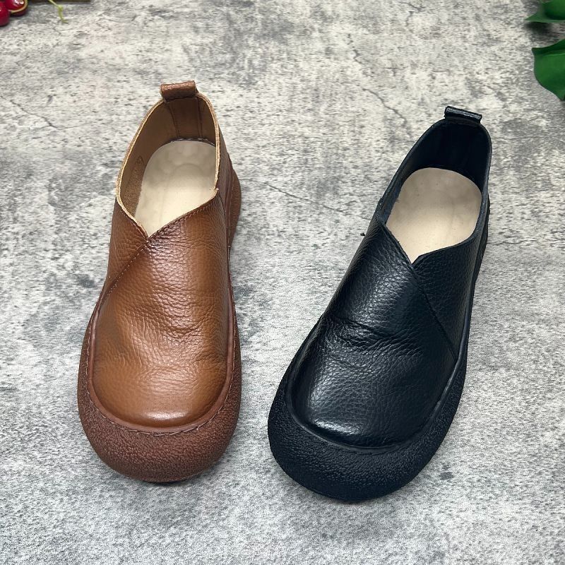 22.5-25cm ほっこり足に馴染む ソフトシューズ 22.5 ブラック