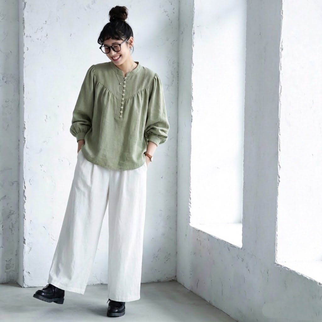 S-XL  無地 清楚見え 長袖 ボタン 無地 長袖 シャツ S ライトグレー