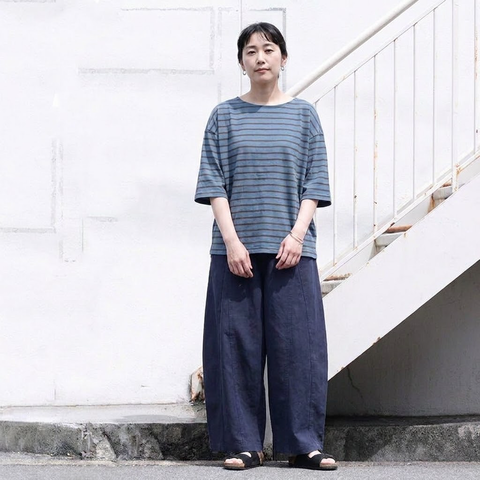 L-6XL 存在感抜群 アンクル丈（9分丈） 無地 ポケット付き スリム効果 カジュアルパンツ L グレー