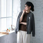 M-3XL 秋仕様 ジップアップ 薄手仕様 カジュアル パーカージャケット M ピンク