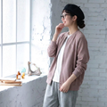 M-3XL 秋仕様 ジップアップ 薄手仕様 カジュアル パーカージャケット 3XL ピンク