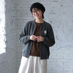 M-3XL 秋仕様 ジップアップ 薄手仕様 カジュアル パーカージャケット 3XL グレー