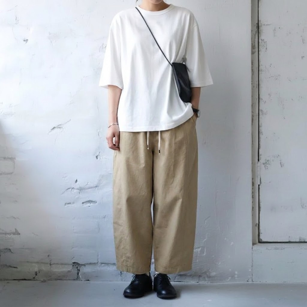 【コットン】M-2XL  ポケット付き 無地 上品見え シンプル カジュアルパンツ M グレー
