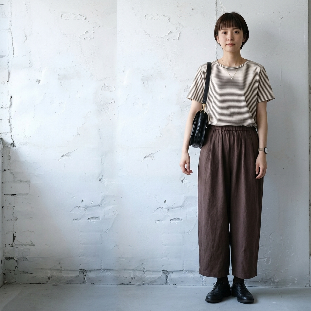 M-2XL 綿麻 ポケット付き 肌触り柔らかい  9分丈 ガウチョパンツ M ピンク